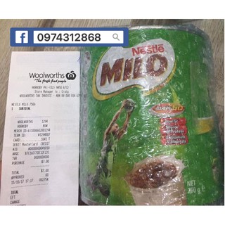 Sữa Milo úc 1kg xách tay úc
