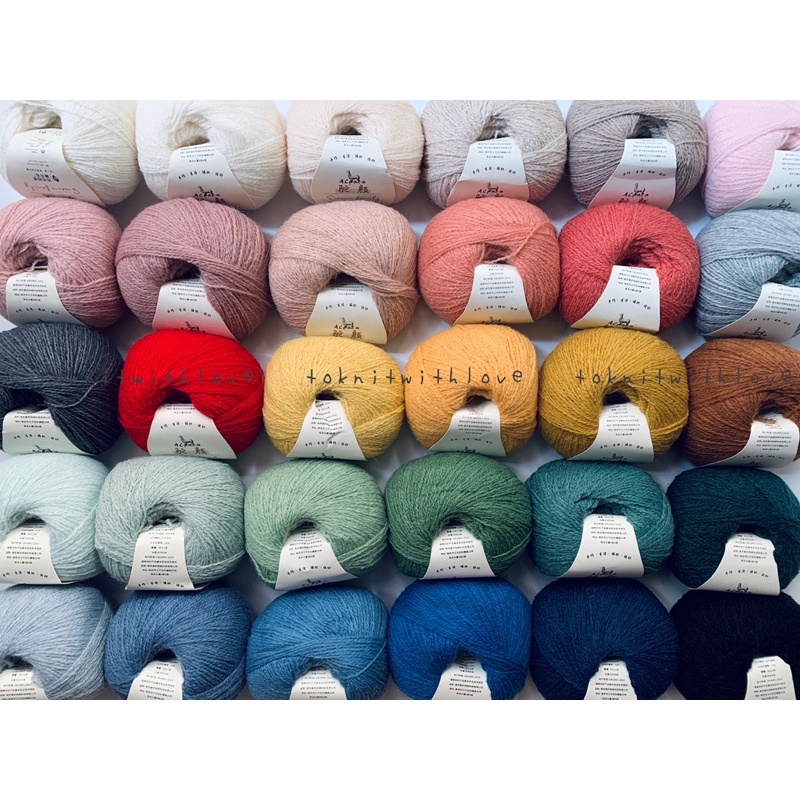 [HÀNG CÓ SẴN] Len đan/móc áo, khăn, mũ mùa đông Susan's Family Alpaca mềm, nhẹ, sợi 1mm, cuộn 50g