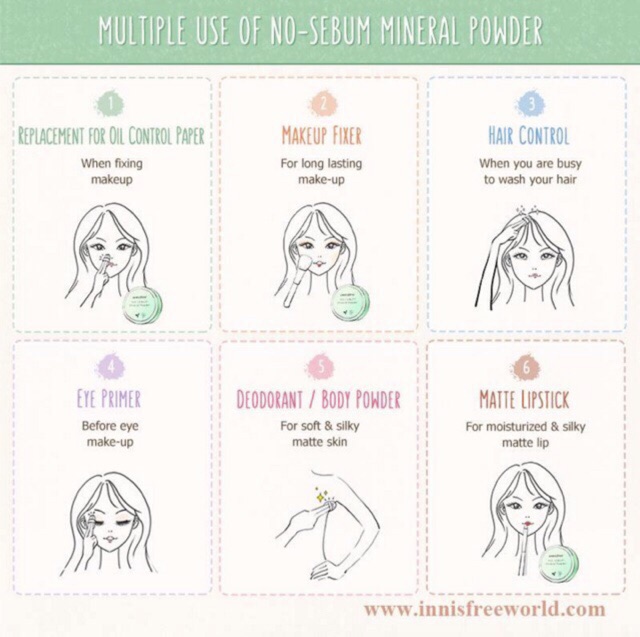 Phấn Phủ kiềm dầu innisfree No Sebum Mineral Powder - 5g | BigBuy360 - bigbuy360.vn