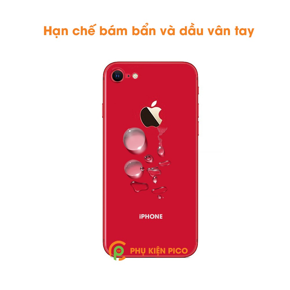 Kính cường lực mặt lưng Iphone 7/8 nhiều màu độ cứng 10H dán full mặt lưng