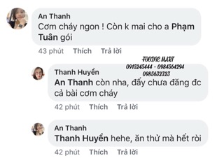 CƠM CHÁY SÀI GÒN SIÊU SỐT, SIÊU RUỐC