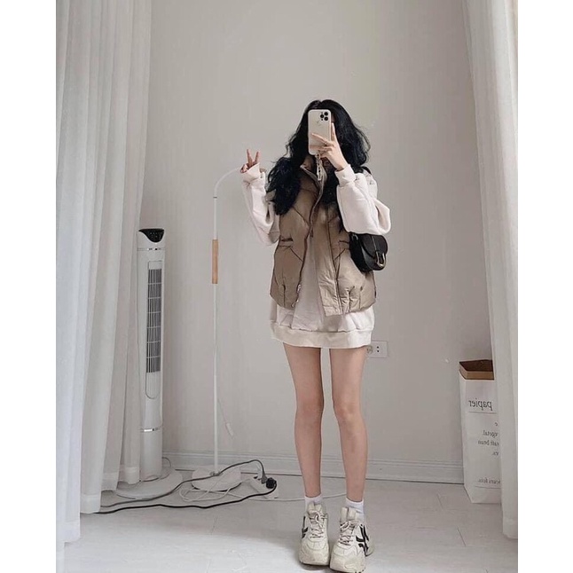 👻 Áo khoác phao gile