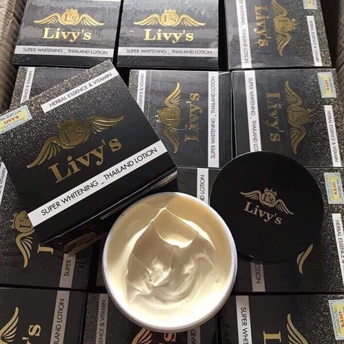 KEM DƯỠNG TRẮNG DA BODY LIVY'S THÁI LAN HỘP ĐEN 250G CHÍNH HÃNG - 6828