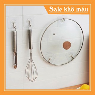 Móc dán tường trong suốt [Thánh Chịu Lực]