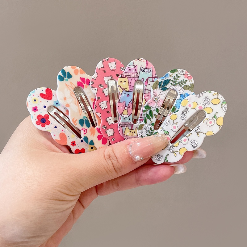 Set 4 / 5 Kẹp Tóc Dễ Thương Cho Bé Gái