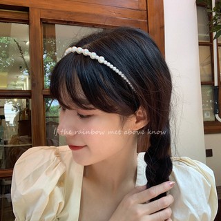 Bờm Tóc Đính Đá Phong Cách Hàn Quốc