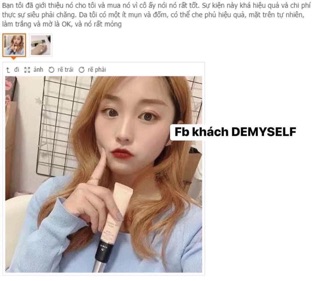 Kem lót che khuyết điểm DEMYSELF