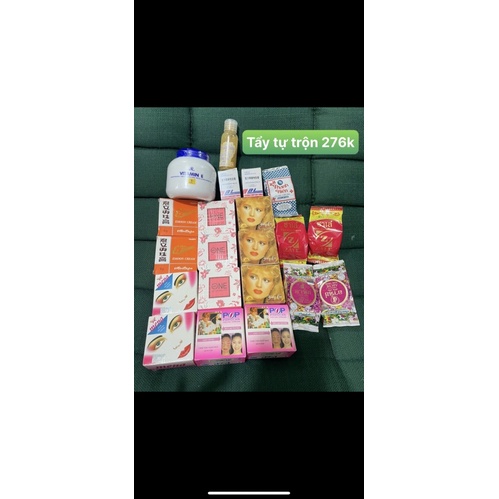 Kem tẩy / tự trộn tẩy