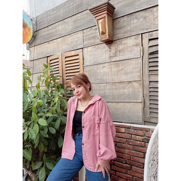 Áo sơ mi nhung tăm unisex from rộng 55-80kg