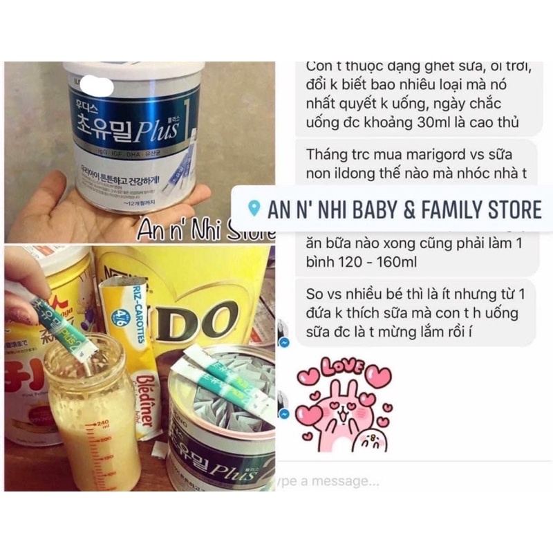 Sữa non Ildong hộp 100 gói