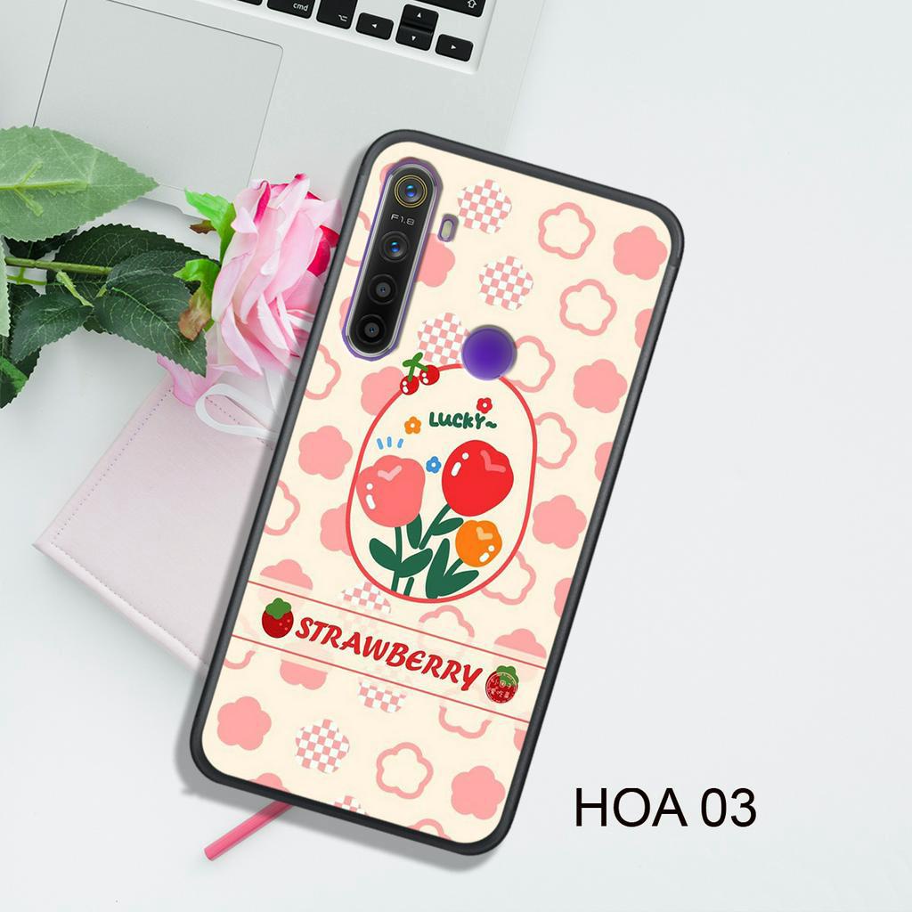 Ốp Lưng  OPPO REALME 5/5i/5s - REALME 5 PRO - REALME 6 - REALME 6 PRO - REALME 6i , In Hình HOA, Màu Sắc Bắt Mắt.