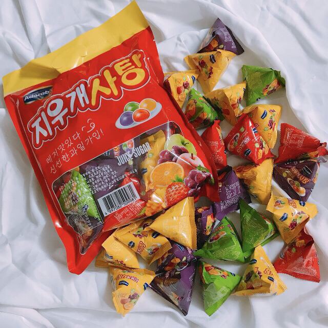 Kẹo Dẻo Xoài Táo Nho Dâu HÀN QUỐC ADORABLE 360g 💝FREESHIP💝 Kẹo Dẻo Gummy Trái Cây Siêu Dễ Thương Cho Em Bé