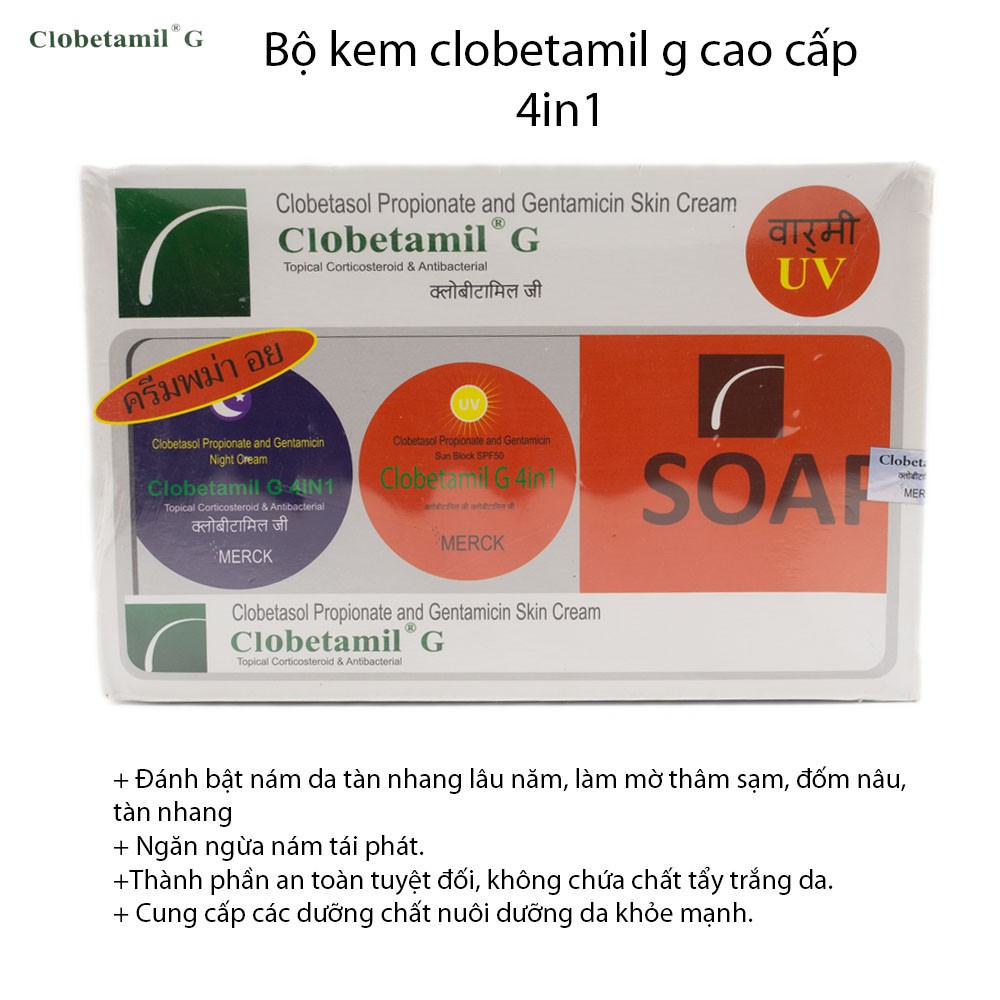 Bộ nám cao cấp Clobetamil G Thái Lan