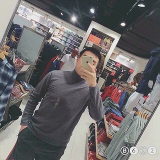 Mh áo giữ nhiệt cổ 3p cho nam
