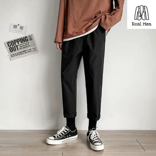 Quần baggy nam nữ kaki ống suông hàn quốc