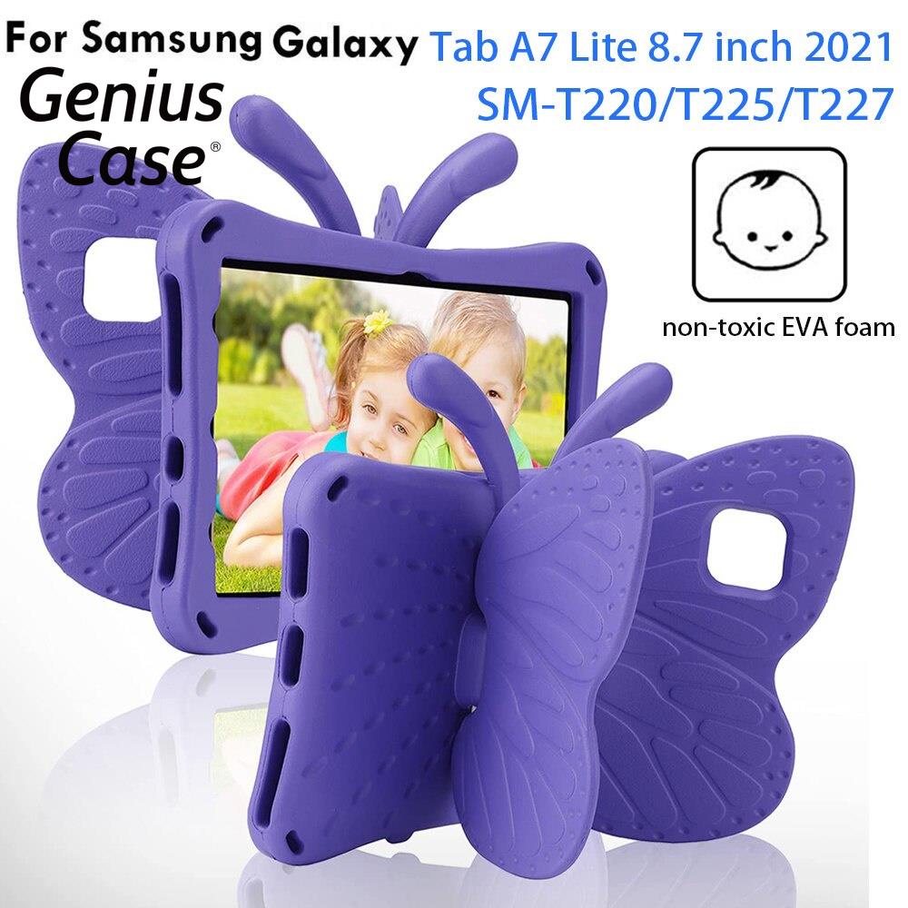 Bao Da Máy Tính Bảng Chống Sốc Hình Bướm 3D Cho 2021 Samsung Galaxy Tab3 lite T110 Tablet 7.0 Tab3 P3200 T2
