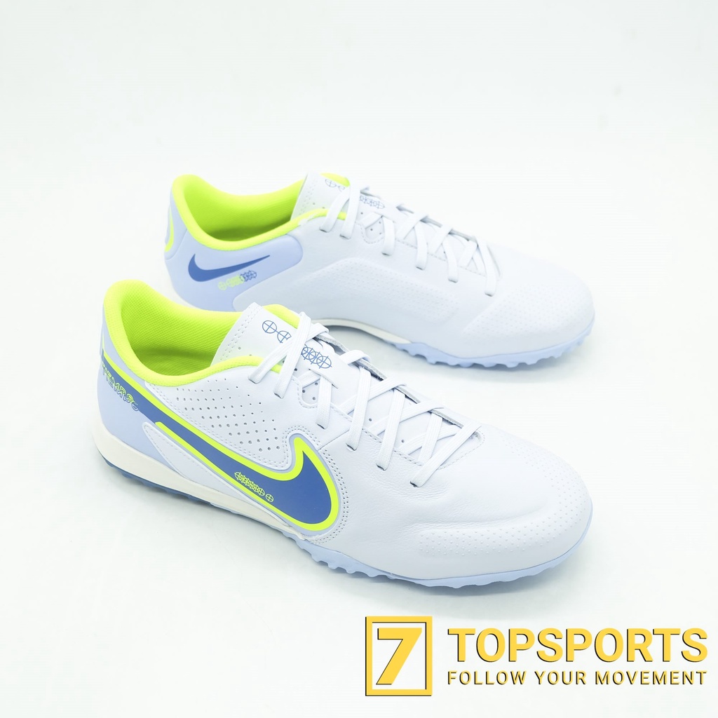 Giày bóng đá Nike Tiempo Legend IX Academy TF – Grey/Light Marine/Blue/Blackened Blue DA1191 054