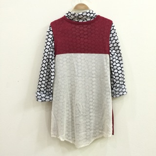 Combo áo sơmi gile len lưới