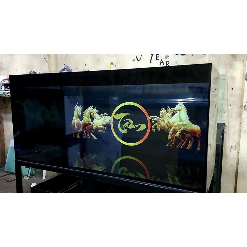 Tranh dán bể cá 3D ( tấm lưng)