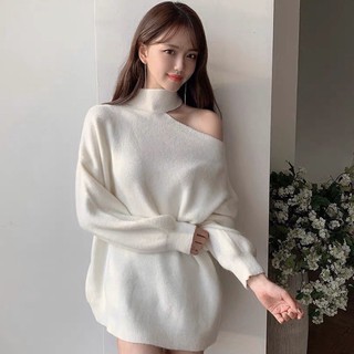 Áo len lệch vai (SẴN)
