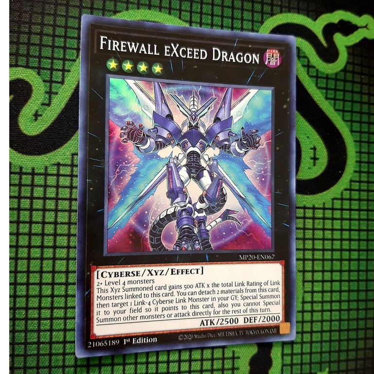 [ ĐỖ LẠC SHOP ]  THẺ BÀI YUGIOH TCG - Firewall eXceed Dragon