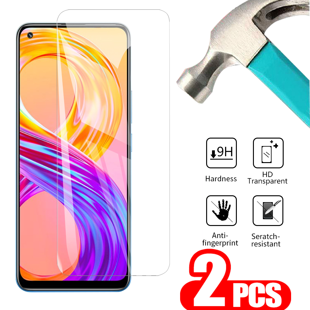 Set 2 Kính Cường Lực 9h Bảo Vệ Màn Hình Cho Oppo Realme 8 Pro / Realme 7 Pro / 8 Pro