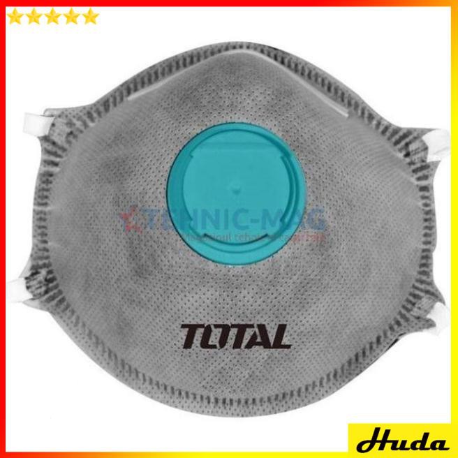 Total Khẩu trang mặt nạ chống bụi than hoạt tính 4 lớp P2 EN 149:2001 CE0121 TSP406