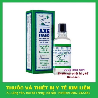 DẦU GIÓ TRẮNG HIÊỤ CÂY BÚA