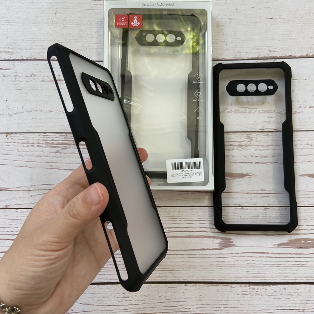 Ốp lưng XUNDD Black Shark 4 / 4 Pro / 4S / 4S Pro / 5 RS- Mặt lưng trong, Viền TPU, Chống sốc