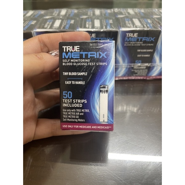 Que thử đường huyết True Metrix ( date 24/01/2024)