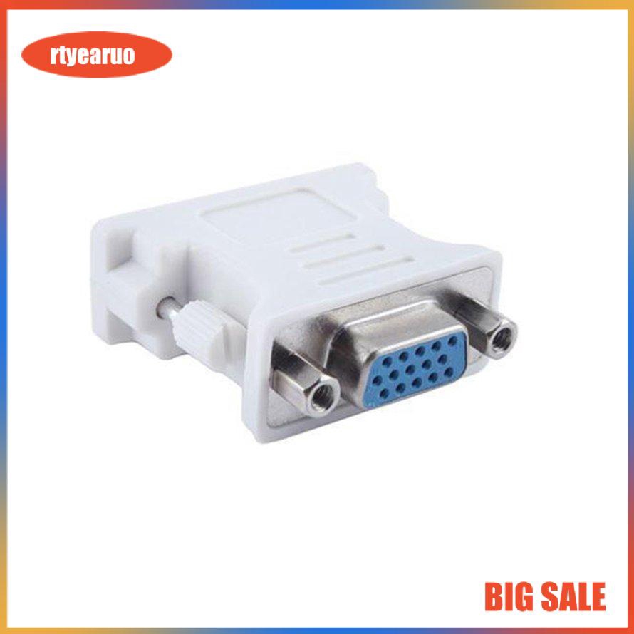 (199K027) Giắc Chuyển Đổi Vga Sang Dvi D/24+5 Pin Male Sang Vga Female