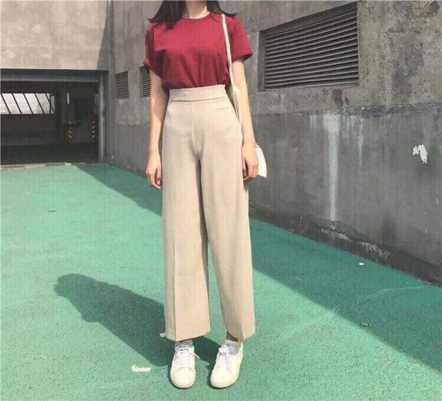 Quần ống rộng culottes- 3 màu xinh | BigBuy360 - bigbuy360.vn