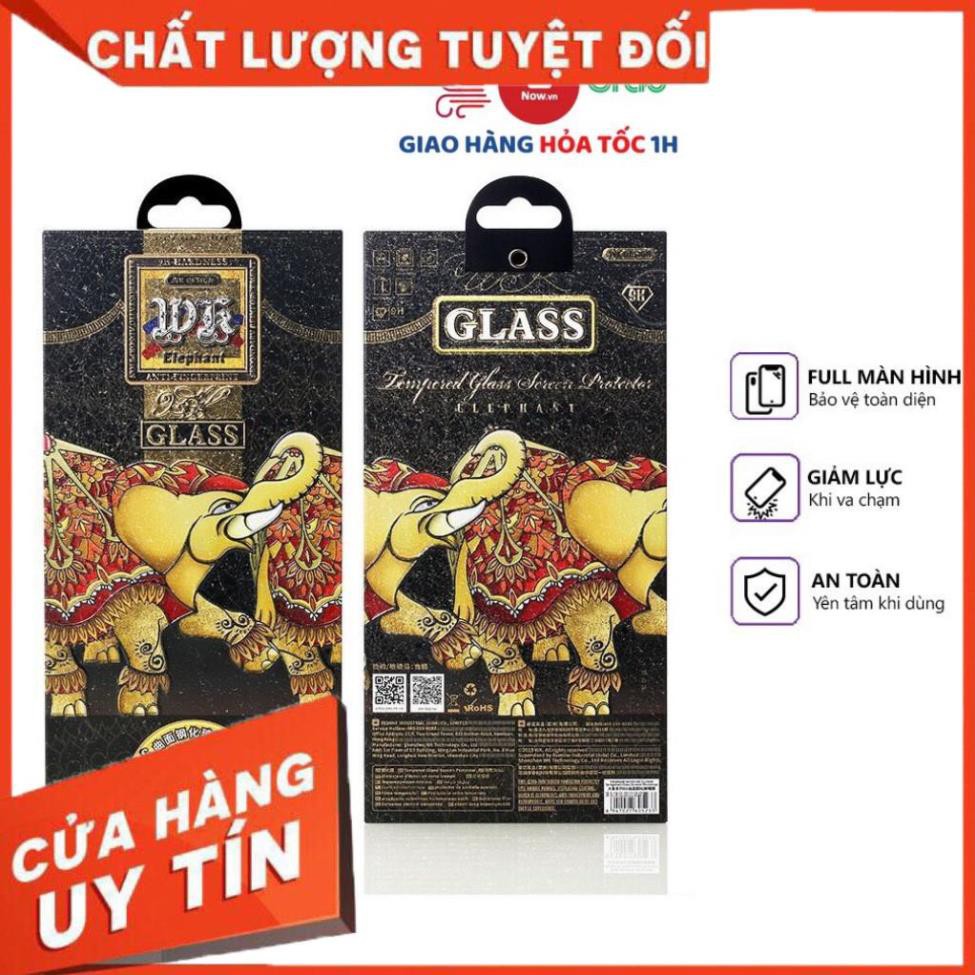 Cường Lực Siêu Cứng Iphone 14 14 ProMax 13 13ProMax 6 7 8 Plus X XsMax 11 11ProMax 12 12ProMax Chính Hãng Elephant