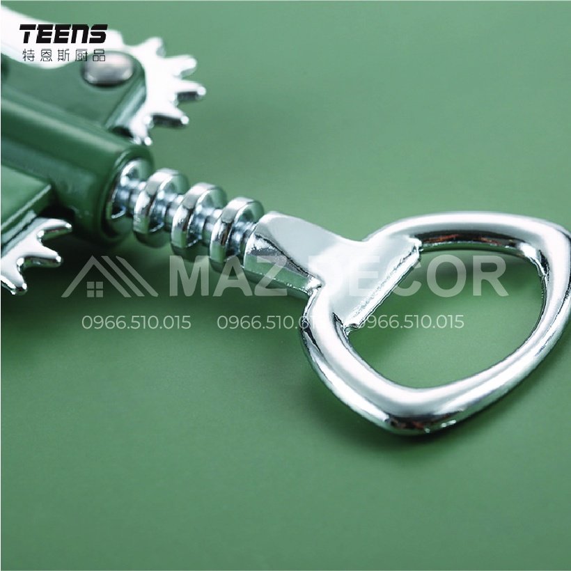 [Sỉ] Dụng cụ khui mở nắp rượu vang inox 304 đẹp giá rẻ