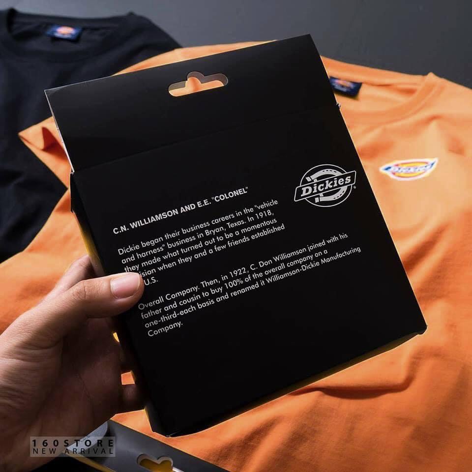 Áo thun nam Dickies, áo cotton nam nữ tay lỡ full hộp, Dricco