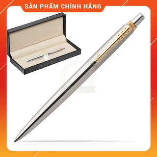 [Chính Hãng]  BÚT BI KÝ CAO CẤP PARKER STAINLESS STEEL Nét 1.0mm (HÀNG NHẬP KHẨU PHÁP - Mực Đen)