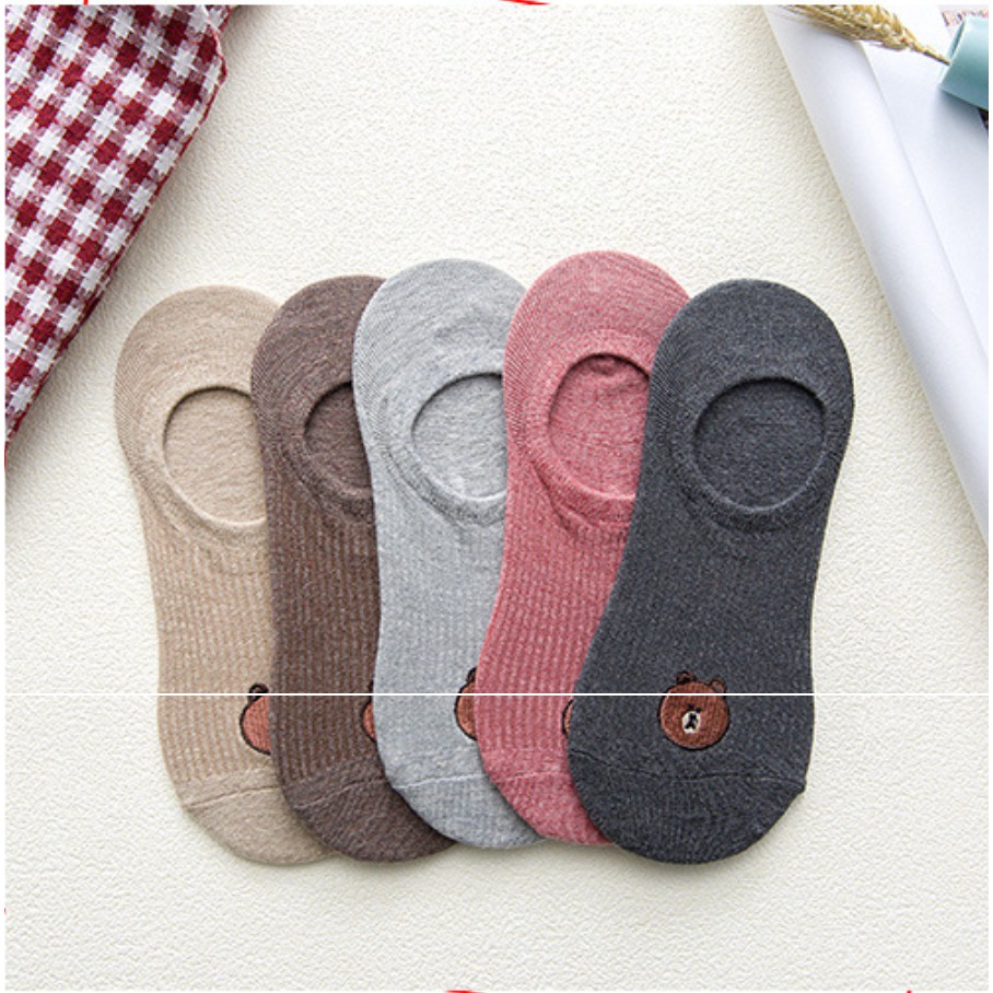 Women's Socks - Tất nữ cổ ngắn htt01 - Hàng Nội Địa Trung