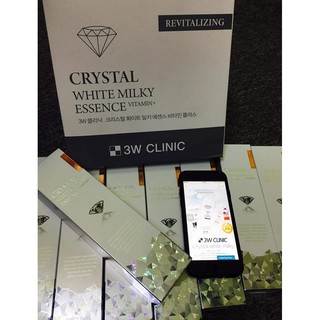 Tinh Chất Dưỡng Trắng Da 3W Clinic Crystal White Milky Essence 150ml