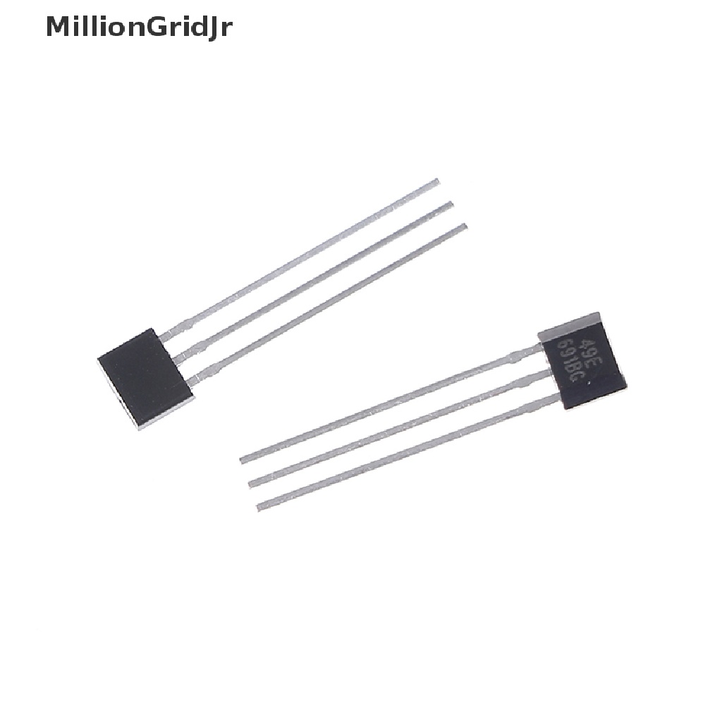 MLG 10pcs Hall element 49E OH49E SS49E linear Sensor Hall sensor JR