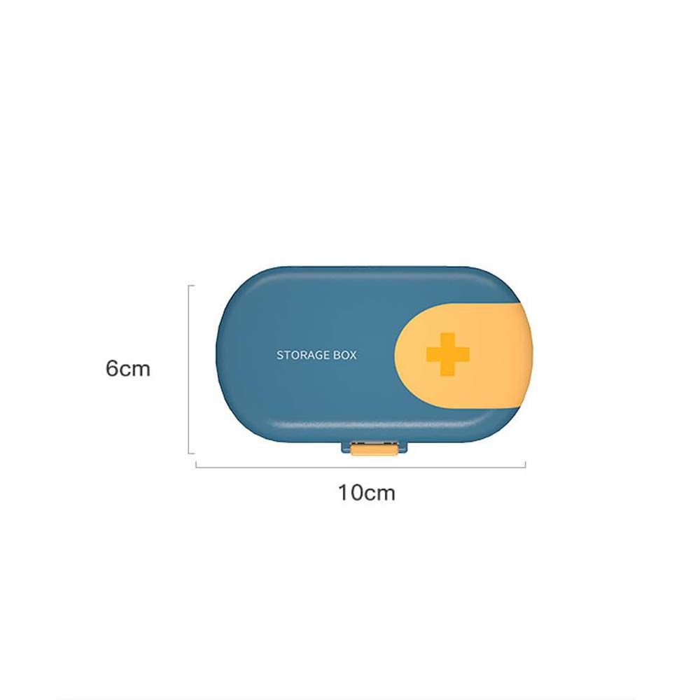 Hộp đựng thuốc 4 ngăn bằng nhựa chống thấm nước tiện dụng