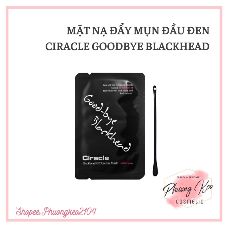 Mặt nạ đẩy mụn Goodbye Blackhead