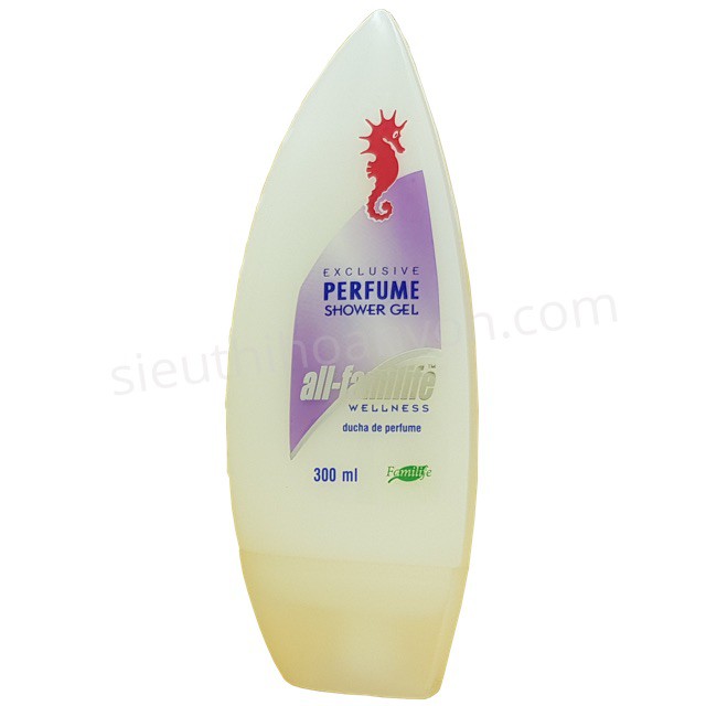 Sữa Tắm Cá Ngựa Algemarin Perfume Shower Gel, 300ml chuẩn Đức có tem phụ