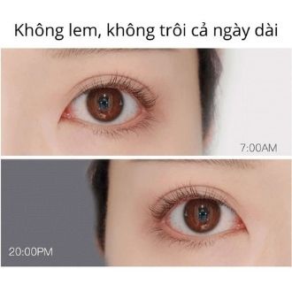 Mascara đầu mảnh HLLR2.5mm không lem, giúp làm dài, dày, tạo kiểu, làm cong mi - Baihee