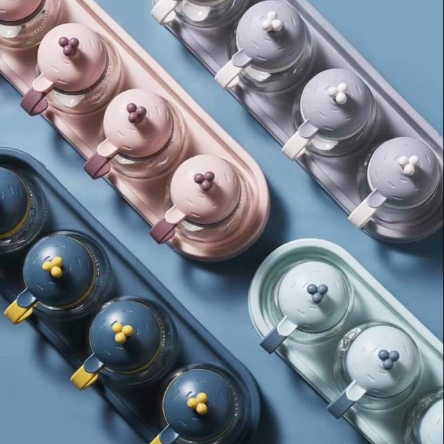 Set hũ đựng gia vị