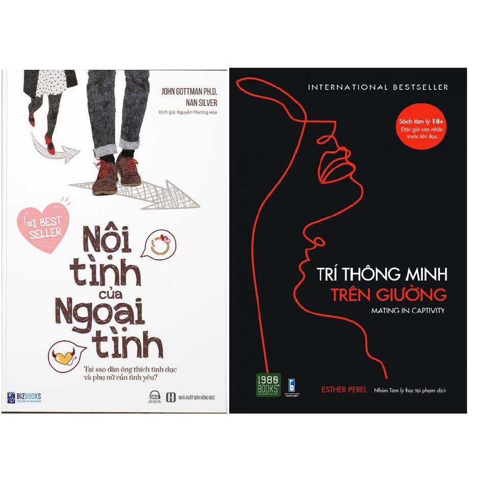 Sách Combo Trí thông minh trên giường + Nội tình của ngoại tình