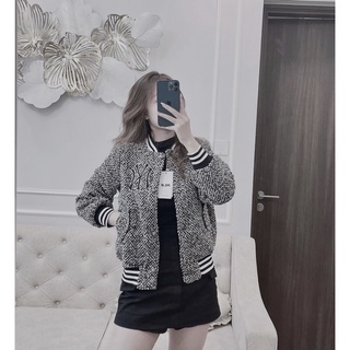 Áo dạ siêu xinh muối tiêu