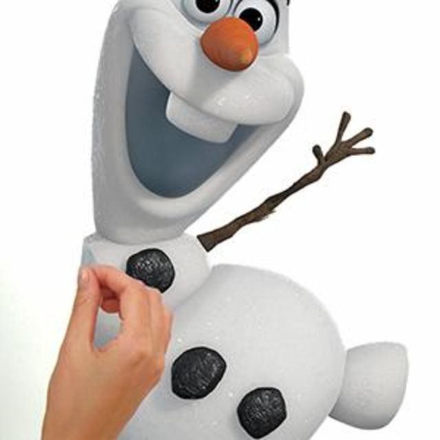 Disney Sticker Dán Tường Rmk2372Scs (C1) Hình Người Tuyết Olaf The Snow Man - Disney