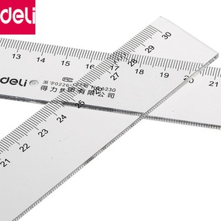 [DELI] Thước Kẻ 30cm Deli 6230