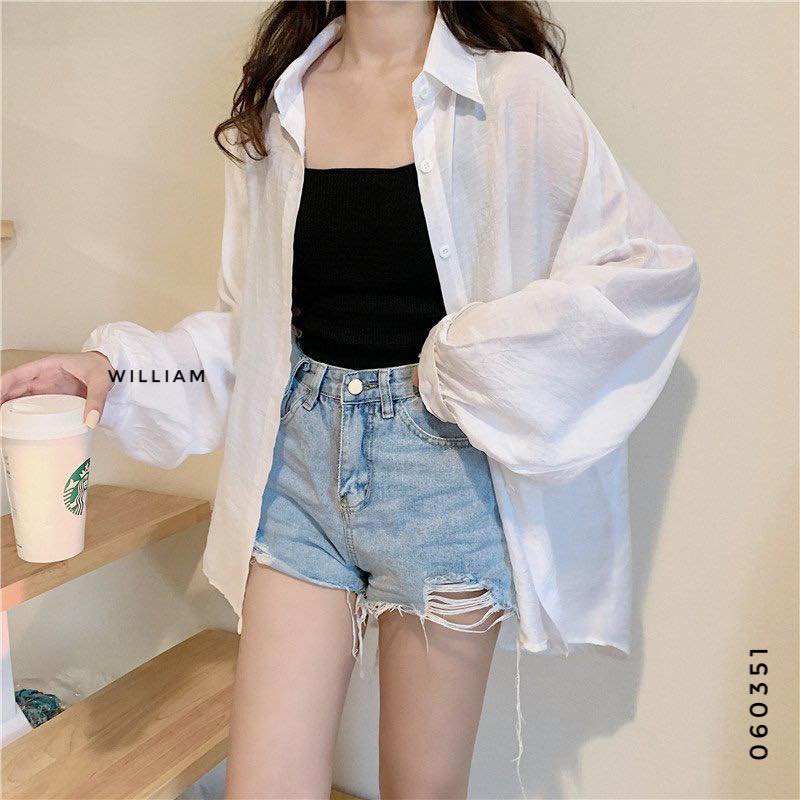 Quần short jean nữ rách - Quần sooc bò rách Denim thiết kế rách cá tính dáng chữ A thời trang mùa hè 2022 cho nữ | BigBuy360 - bigbuy360.vn