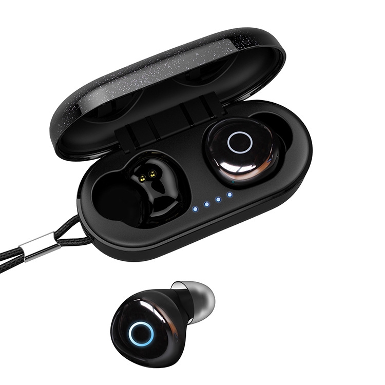 TWS Bluetooth V5.0 Earphones Hifi Dual Wrieless 3D Stereo Headset Waterproof Sports Earbuds -IP